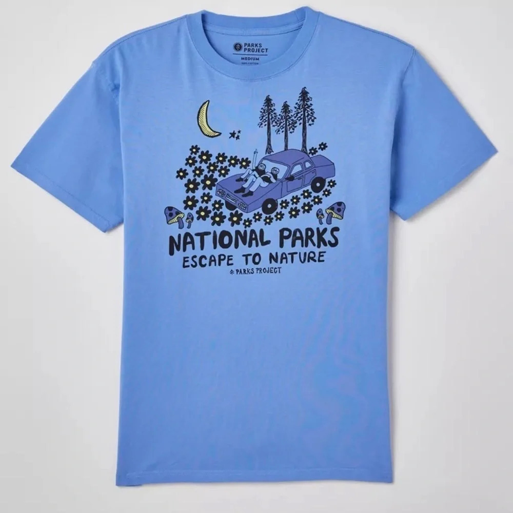 Parks Project Stargazing Tee, Color: Sky, Size: M, NWT